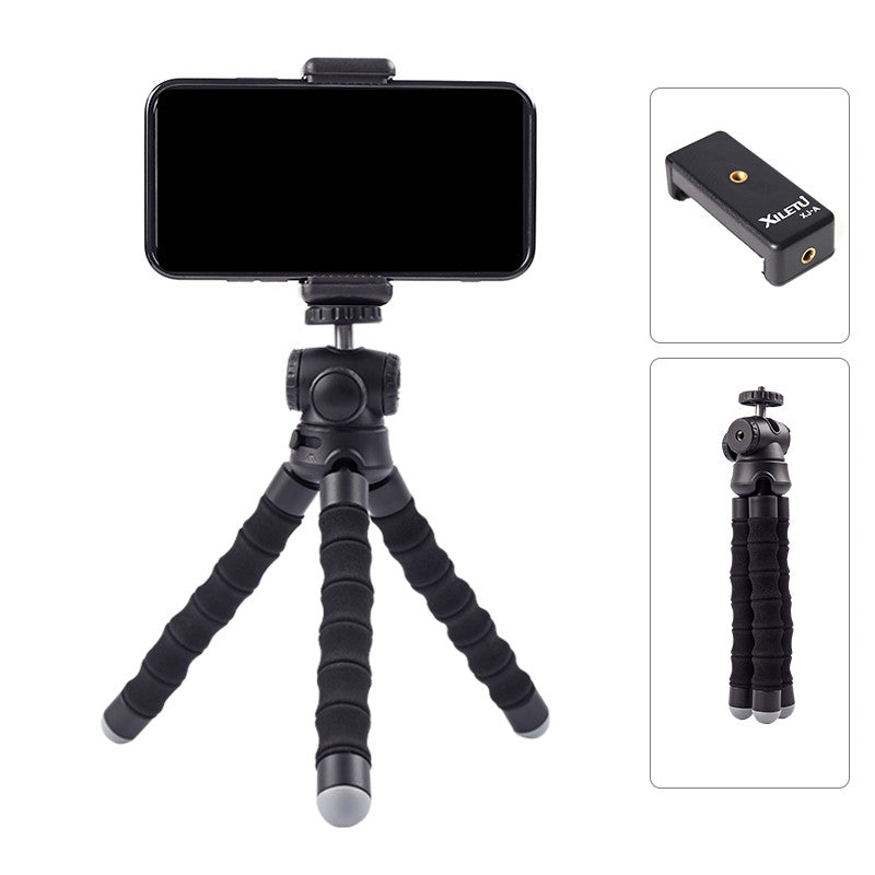 Apple-Compatible Desktop Octopus Tripod with Ball Head for Mobile and Camera