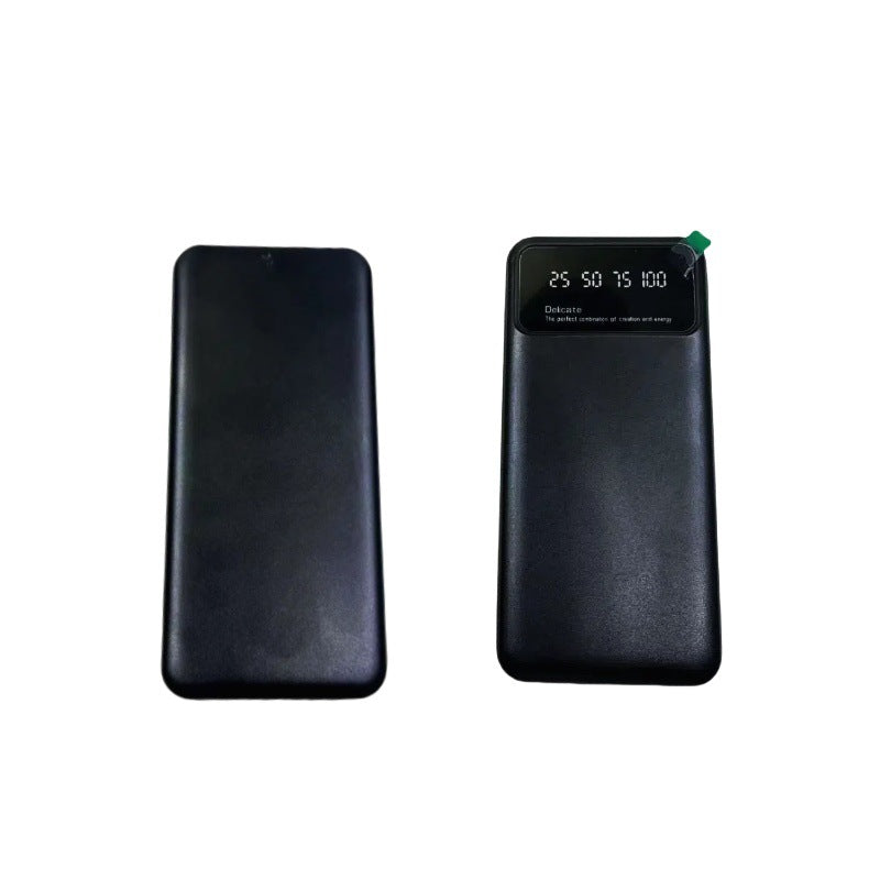 Power Bank Ultra-thin Fast Charging Black Power Bank