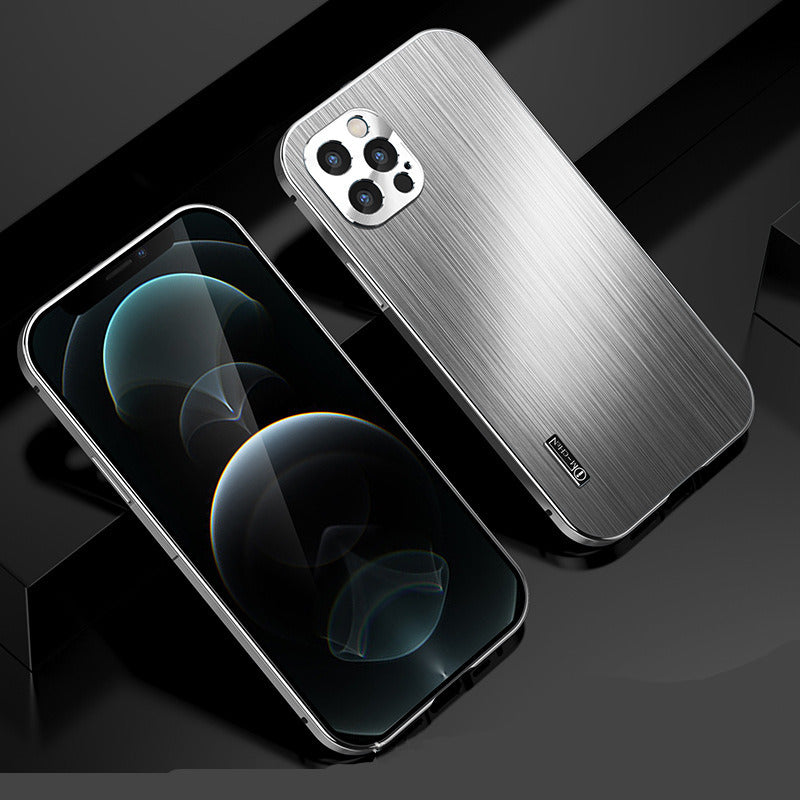 Metal Shatter Resistant Brushed For  Mobile Phone Cases