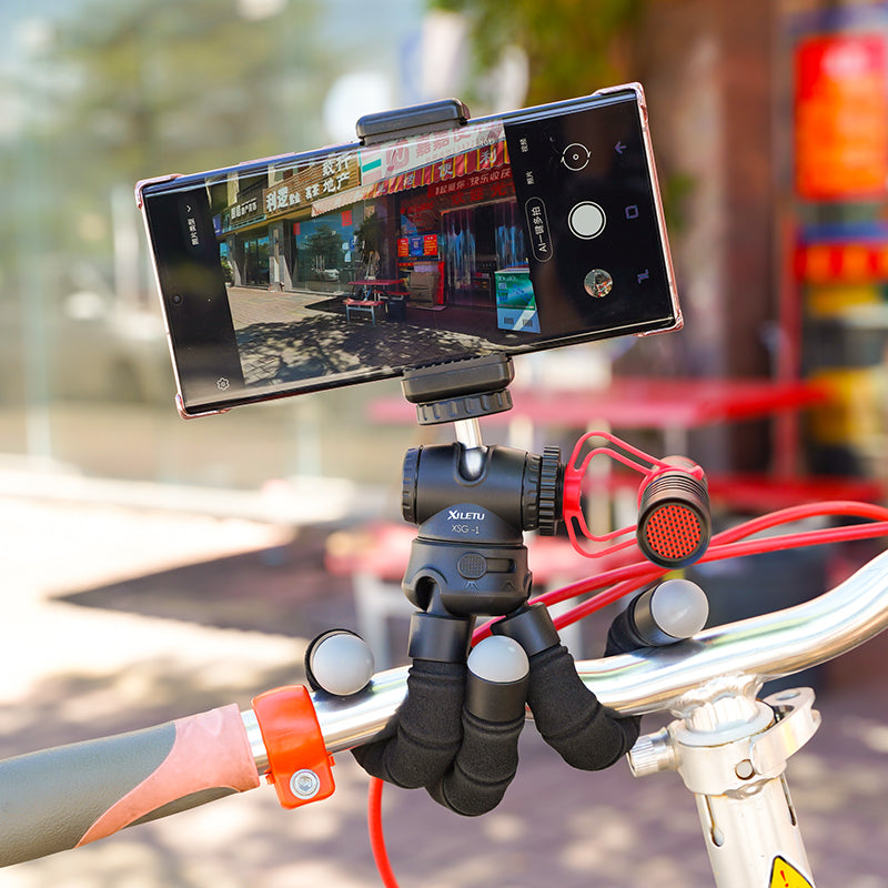 Apple-Compatible Desktop Octopus Tripod with Ball Head for Mobile and Camera