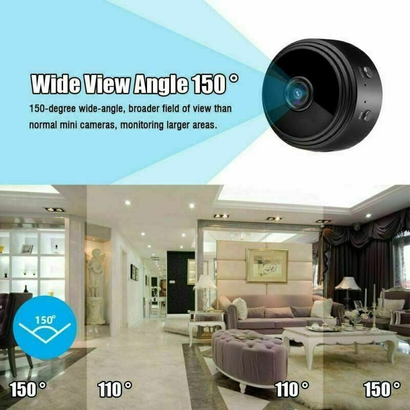 Mini Hidden Spy Camera 1080P HD WiFi Night Vision Home Security DVR