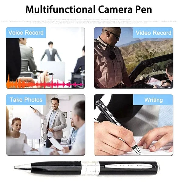 Mini Pen Camera 1080P HD Hidden Audio Video Recorder DVR Security USA