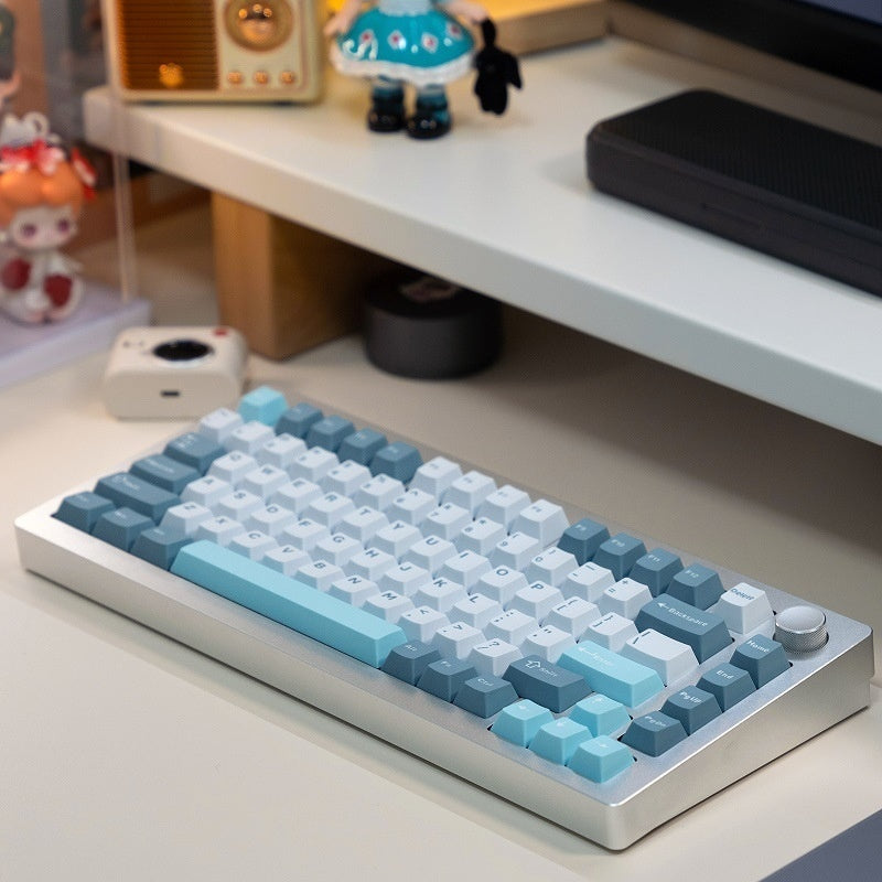 Heiji Snake Aluminum Mechanical Keyboard Kit Bluetooth Wired Three-Mode