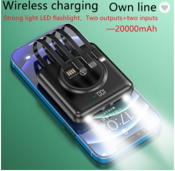 Large Capacity Mobile Phone Wireless Power Bank