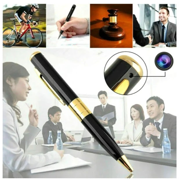 Mini Pen Camera 1080P HD Hidden Audio Video Recorder DVR Security USA
