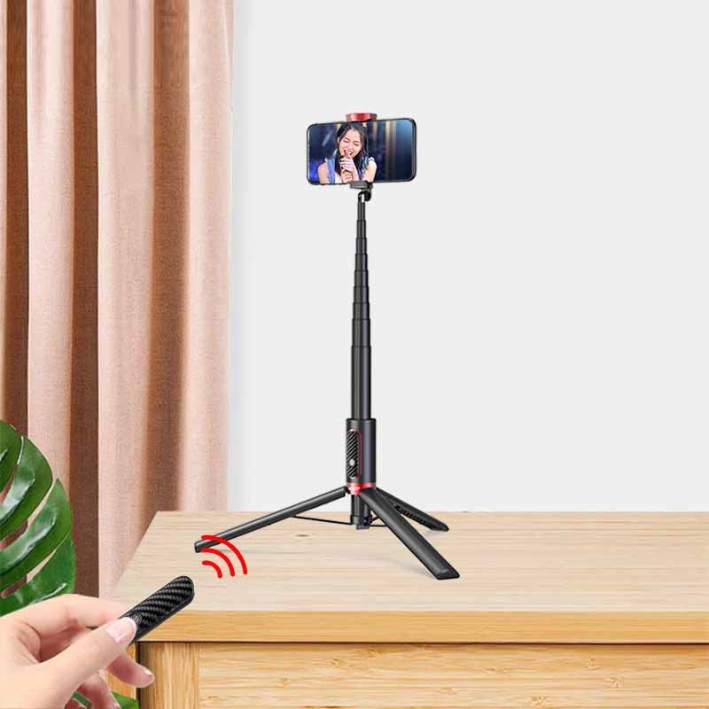 Extended Tripod Stand for Mobile Phone Selfie and Live Streaming